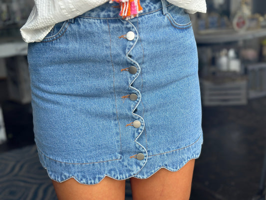 Your Big Sister Denim Skirt