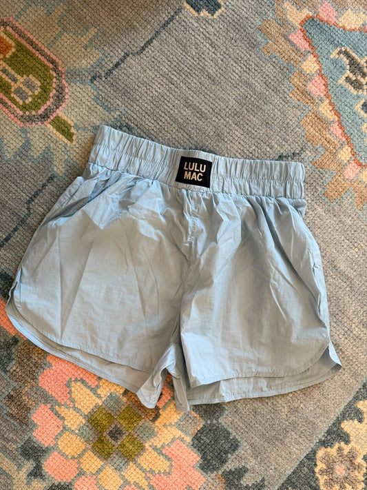 Sky Blue Lulu Mac Shorts