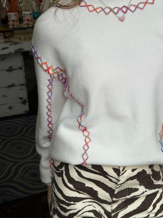 Cross Stitch Sweater