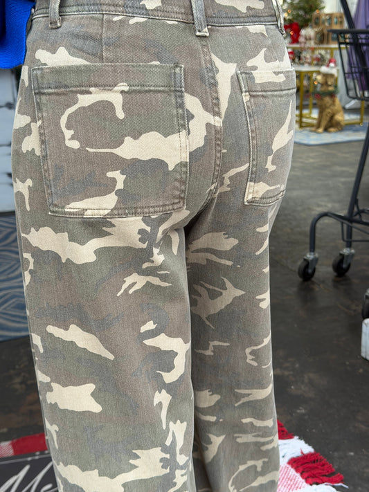 Soulja Boy Camo Denim Pants