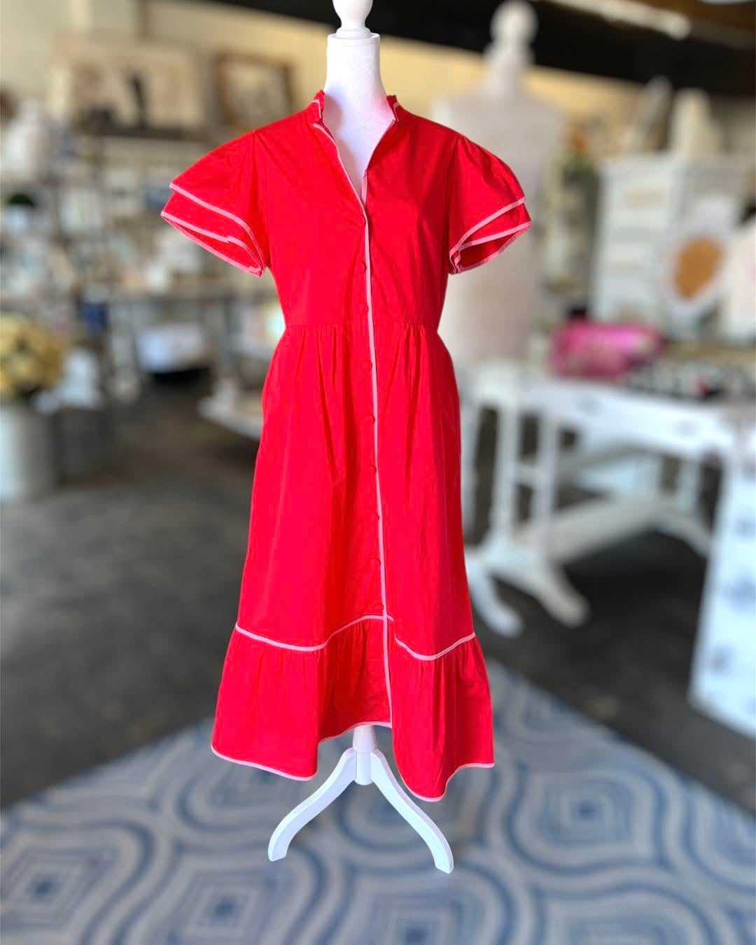 Hot Tamale Midi Dress