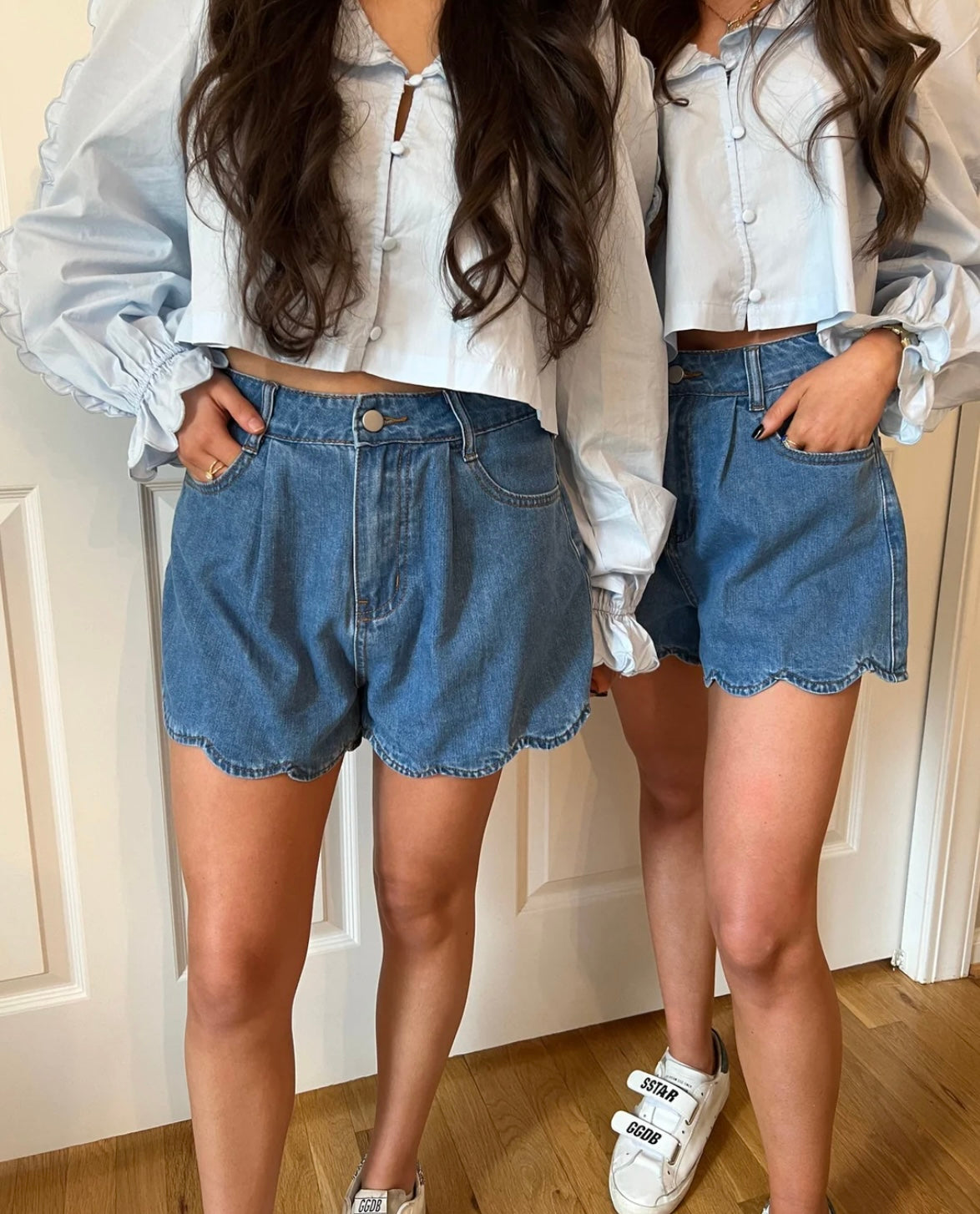 “Your Mom” Denim Shorts