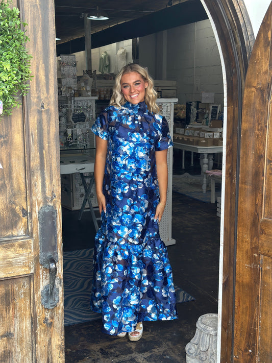 Luda Blue Maxi Dress