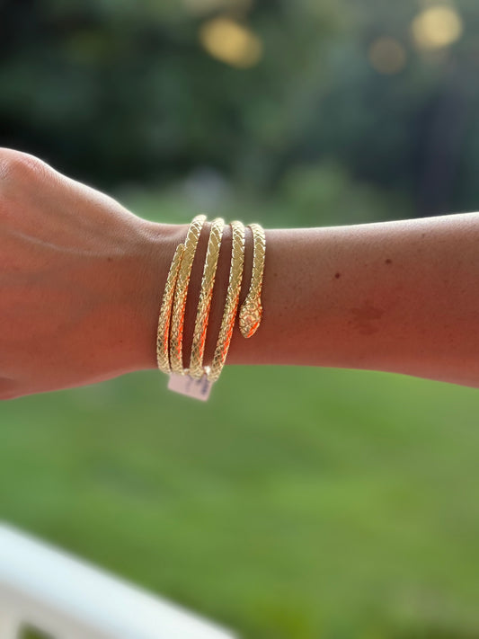 Snake Wrap Cuff