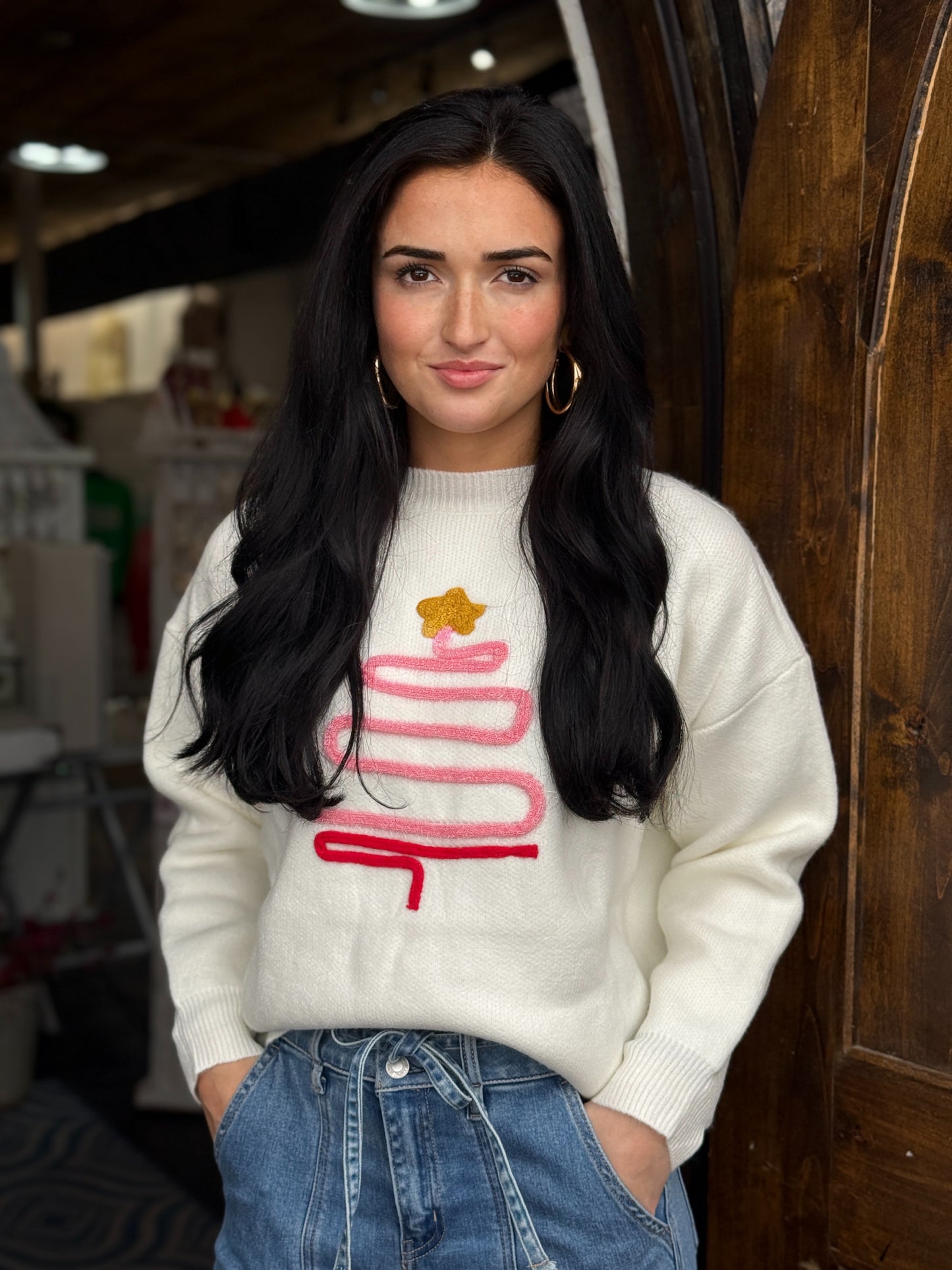 Christmas Drizzle Sweater