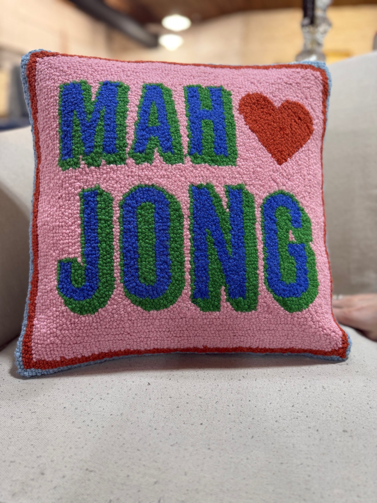 Mahjong Pillow