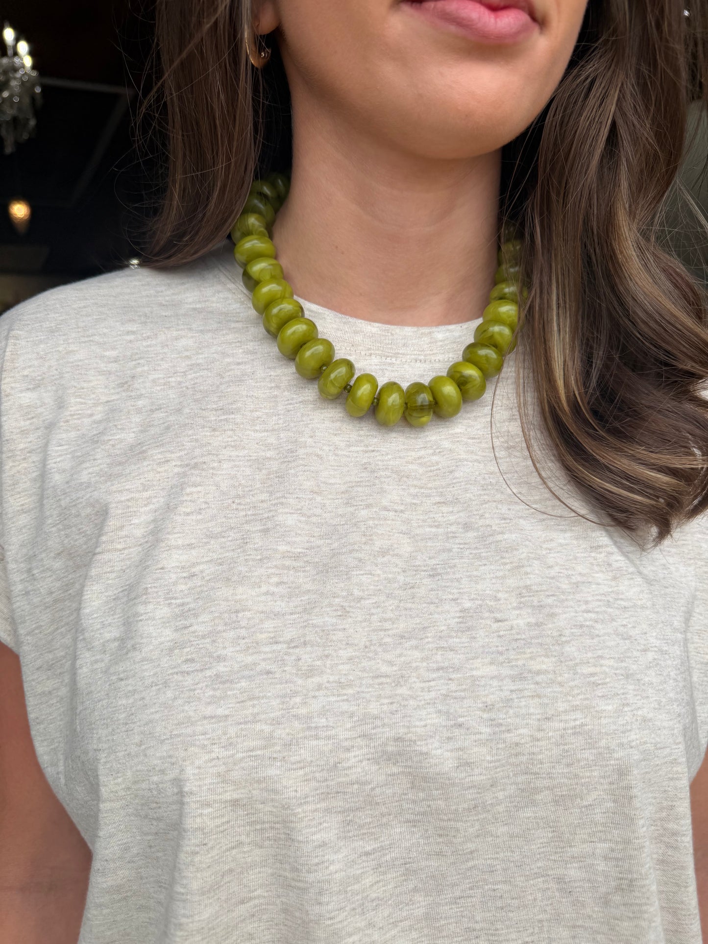 Chunky Beaded Necklace