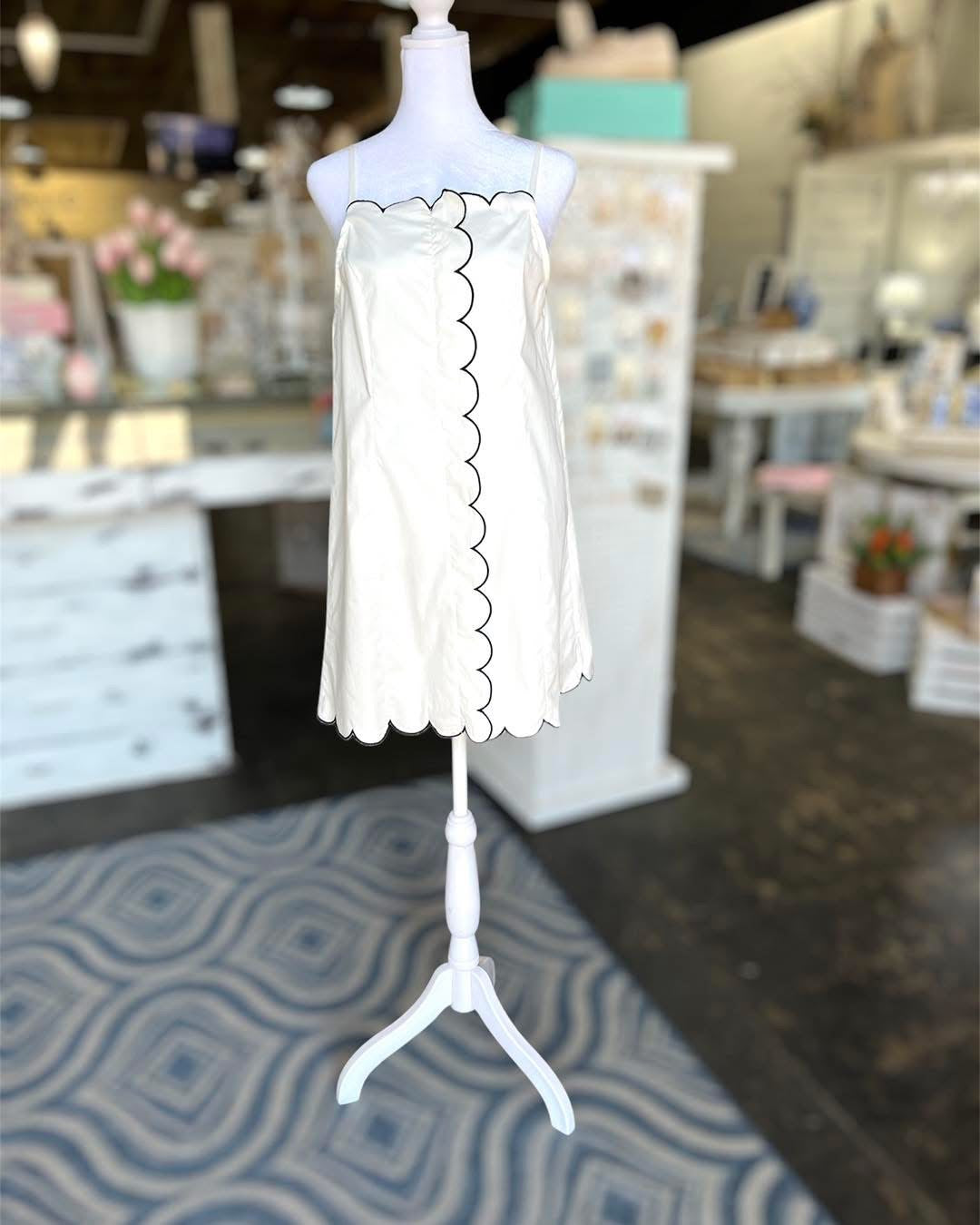 White Lotus Mini Dress