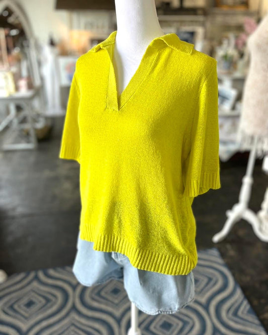 Lime-A-Rita Knit Top