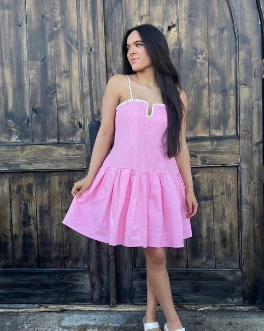 Pink Pony Mini Dress