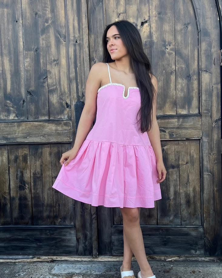 Pink Pony Mini Dress