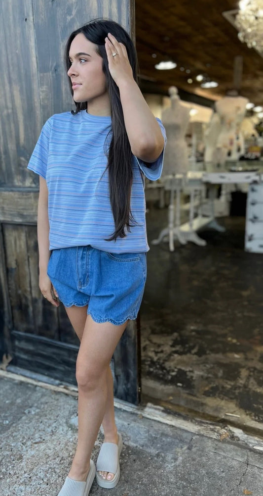 Blue Eyes Blue Top